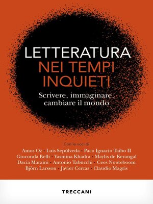 cover image of Letteratura nei tempi inquieti